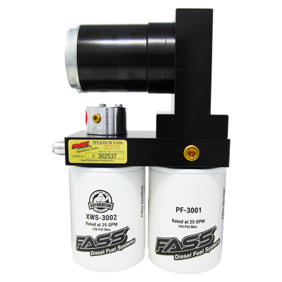 FASS TSF16100G Titanium Signature Series Diesel Fuel System 100GPH Ford Powerstroke 6.4L 2008-2010