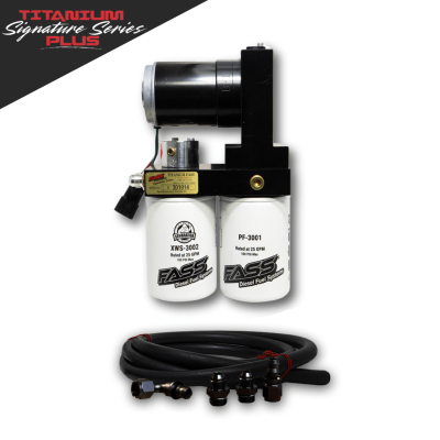 Titanium Signature Series Plus Fuel System for 1992-2000 for Silverado/Sierra Turbo Diesel 6.5L (Stock-600hp) FASS