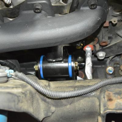 Engine Mount Kit - 01-10 GM 6.6L Duramax - 40 Hardness Blue