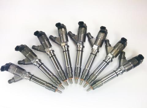 Chevy Duramax 04.5-05 LLY Brand New 200% Over Injector Set (SAC Nozzles) Dynomite Diesel