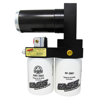 FASS TSF15290F240G Titanium Signature Series Diesel Fuel System 290F 240GPH 6.0L &amp; 7.3L Ford Excursion 2000-2005