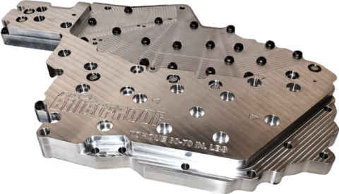 ATS 68Rfe Billet Channel Plate Kit Fits 2019+ 6.7L Cummins