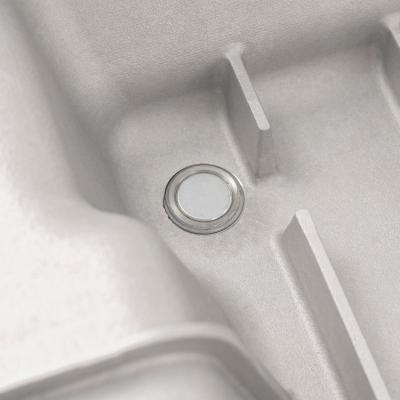 10R140 Deep Transmission Pan SuperDuty Gas 20-25 - Step Bottom-Black Pacific Performance Engineering