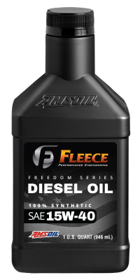 Freedom Series 15W-40 Diesel Engine Oil (Case - 12 Quarts) Fleece Performance