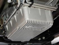 2020-2023 GM 6.6L Duramax w/ 10L1000 Transmission - Heavy-Duty Cast Deep Transmission Pan Brushed