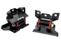 2001-2010 GM 6.6L Duramax Engine Mount Kit 70 Hardness Red