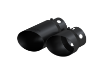 08-Up Ford 6.4L, 6.7L Powerstroke Black-Coated Tip 4 Inch ID 5 Inch Outlet Tip Cover Set 6.75 Inch 9.75 Inch Length MBRP