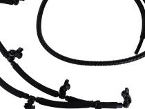 Injector return line assembly lml